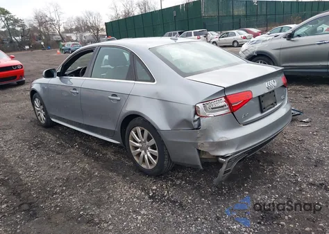 2016 Audi A4 2.0T Premium из США, поврежденный, VIN WAUBFAFL3GA002888